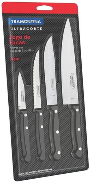 Набір ножів Tramontina Ultracorte 4 предмети (23899/061)