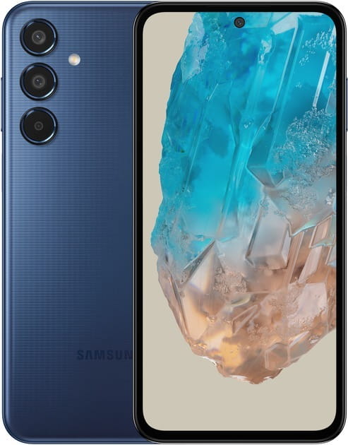 Смартфон Samsung Galaxy M35 5G SM-M356 6/128GB Dual Sim Dark Blue (SM-M356BDBBEUC)