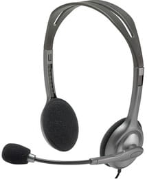 Гарнітура Logitech Stereo Headset H110 Grey (L981-000271)