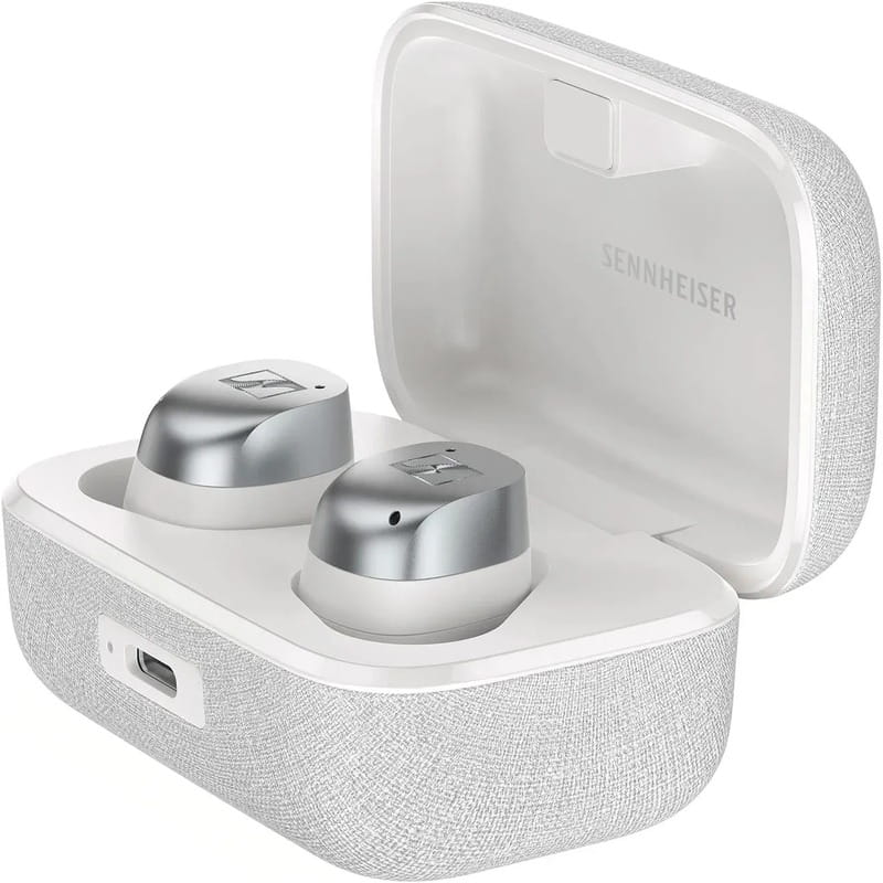 Bluetooth-гарнiтура Sennheiser Momentum True Wireless 4 White/Silver (700366)
