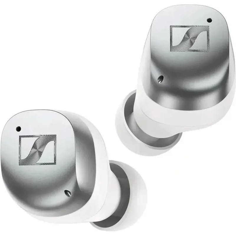 Bluetooth-гарнiтура Sennheiser Momentum True Wireless 4 White/Silver (700366)