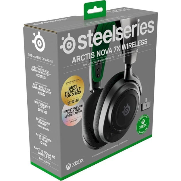 Bluetooth-гарнітура SteelSeries Arctis Nova 7X Wireless Black (61565)