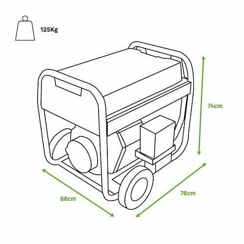 Генератор дизельный Genergy Limited 7000D (240632090)