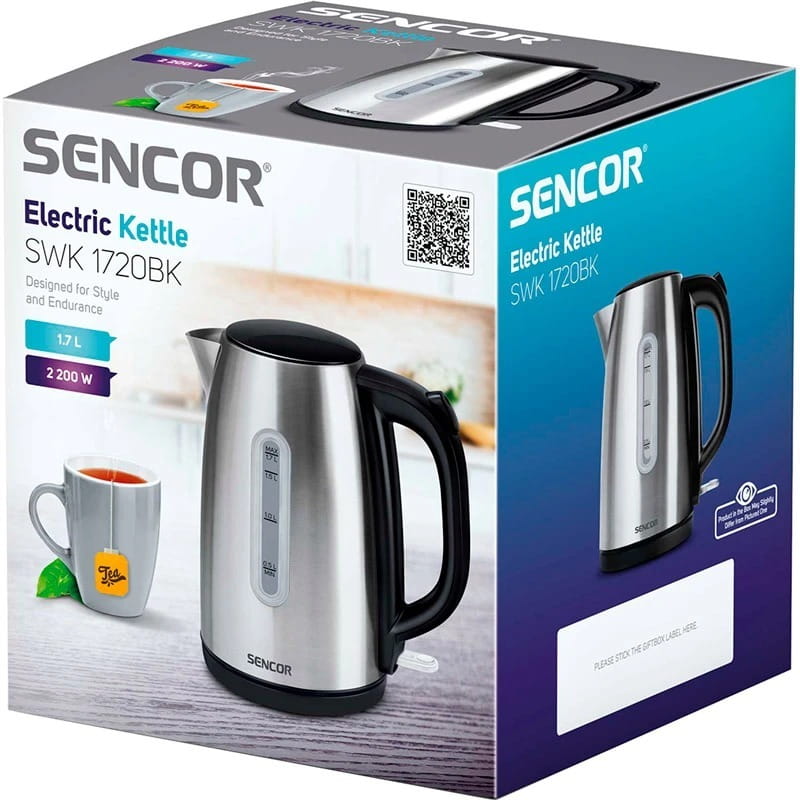 Электрочайник Sencor SWK 1720BK