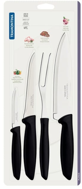 Набір ножів Tramontina Plenus 4 предмети (23498/031)