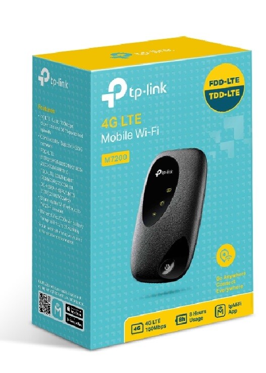 Беспроводной 3G/4G маршрутизатор TP-Link M7200