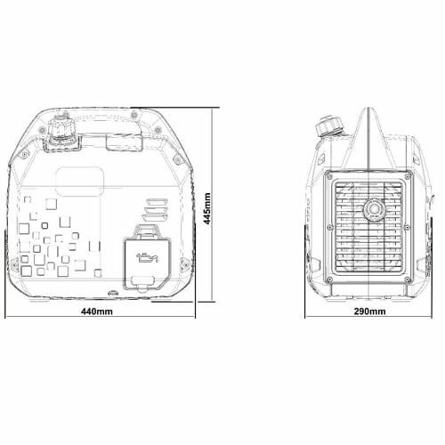 Генератор бензиновый Genergy Limited 2000i (240022090)