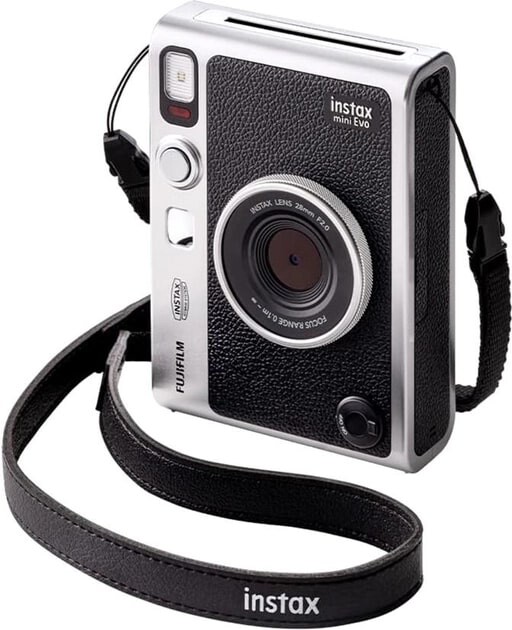 Фотокамера моментального друку Fujifilm Instax Mini Evo Black Type-C (16812467)