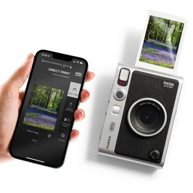 Фотокамера моментального друку Fujifilm Instax Mini Evo Black Type-C (16812467)