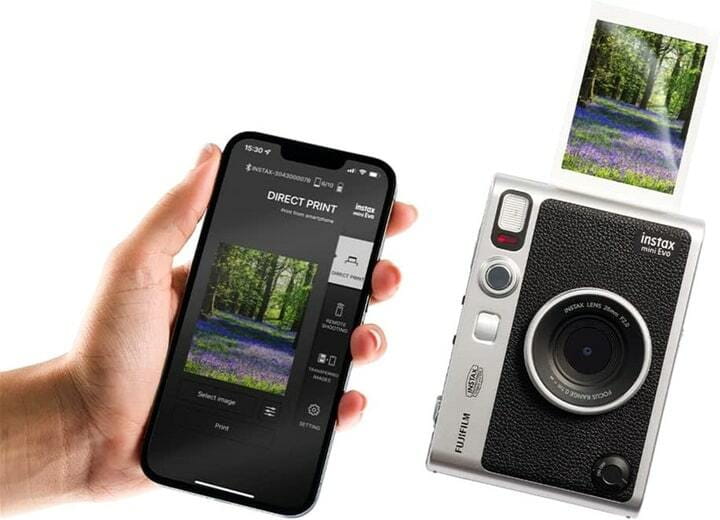 Фотокамера моментального друку Fujifilm Instax Mini Evo Black Type-C (16812467)