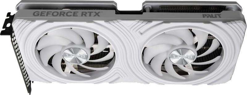 Видеокарта GF RTX 4060 Ti  8GB GDDR6 White Palit (NE6406T019P1-1048L)
