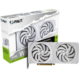 Видеокарта GF RTX 4060 Ti  8GB GDDR6 White Palit (NE6406T019P1-1048L)