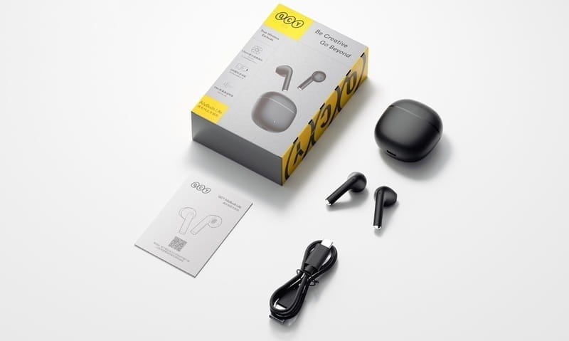 Bluetooth-гарнитура QCY AilyBuds Lite Black 2024