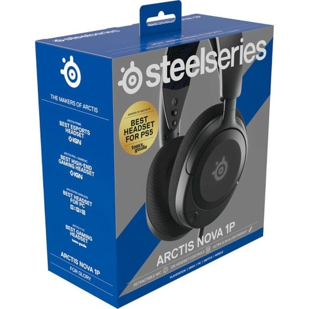 Гарнітура SteelSeries Arctis Nova 1P Black (61611)