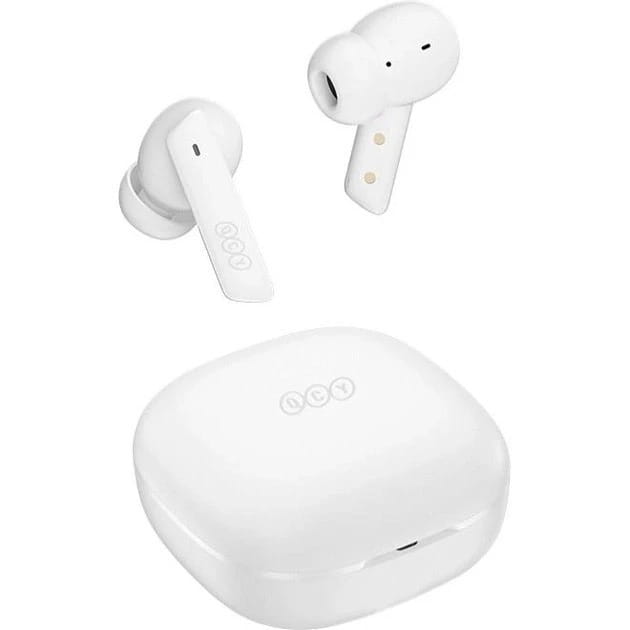 Bluetooth-гарнітура QCY MeloBuds ANC HT05 White 2024