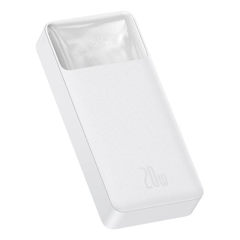 Універсальна мобільна батарея Baseus Bipow 20000mAh 20W White (PPBD050302)
