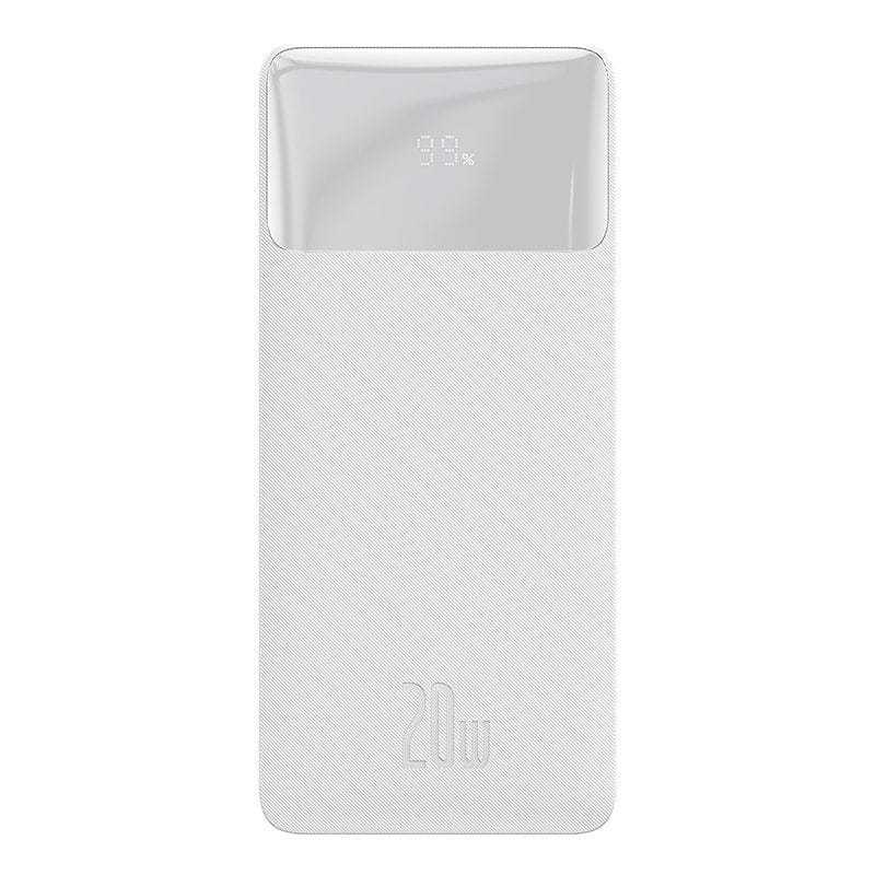 Універсальна мобільна батарея Baseus Bipow 20000mAh 20W White (PPBD050302)