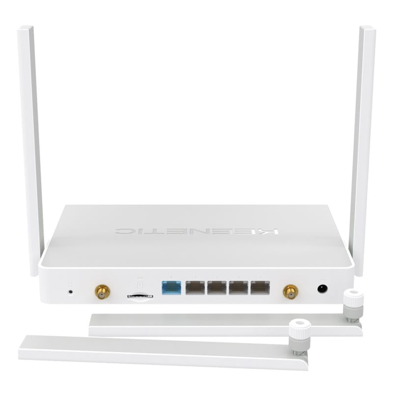 Беспроводной маршрутизатор Keenetic Hero 4G (KN-2310) (AC1300, 5xGE, LTE/4G/3G, 1xUSB, MU-MIMO, 4 антенны)