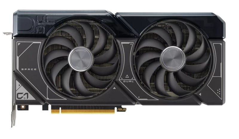 Відеокарта GF RTX 4070 Ti Super GDDR6X Dual OC Asus (DUAL-RTX4070TIS-O16G)