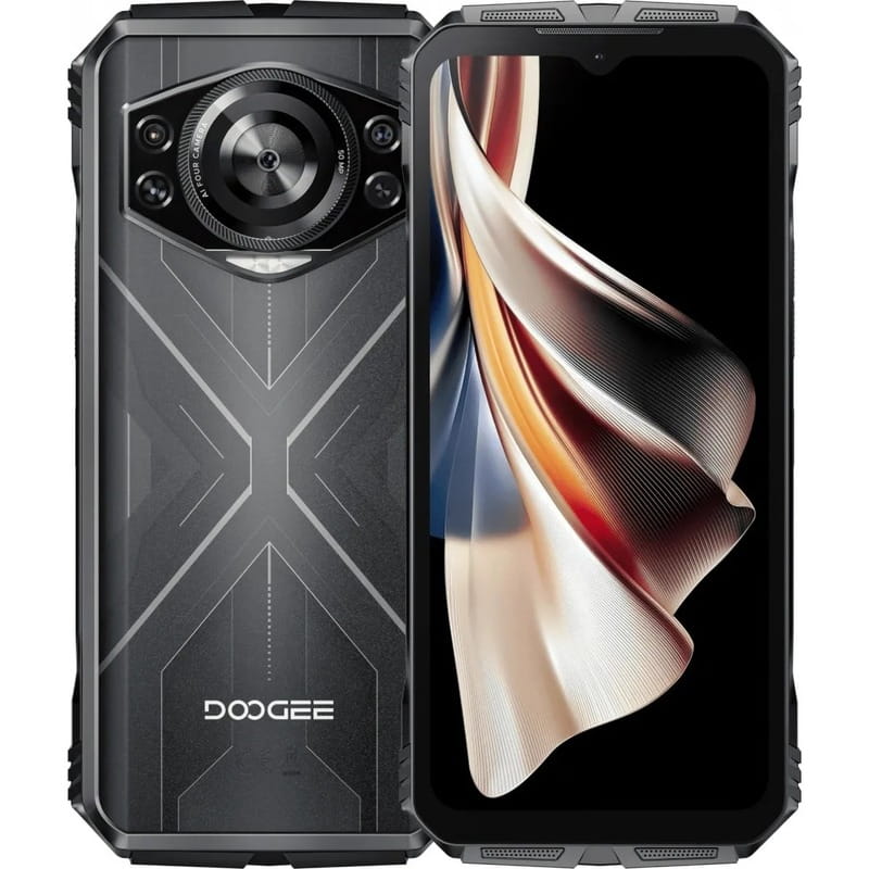 Смартфон Doogee S cyber 8/256GB Black/Silver