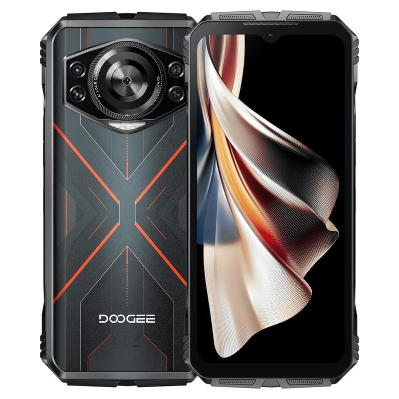 Смартфон Doogee S cyber 8/256GB Black/Red