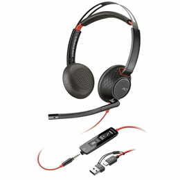 Гарнітура Poly BlackWire 5220 Black (8X231AA)