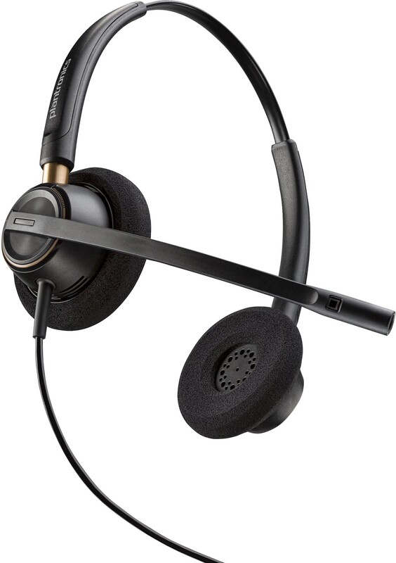 Гарнітура Poly EncorePro 520 QD Stereo Black (783P7AA)