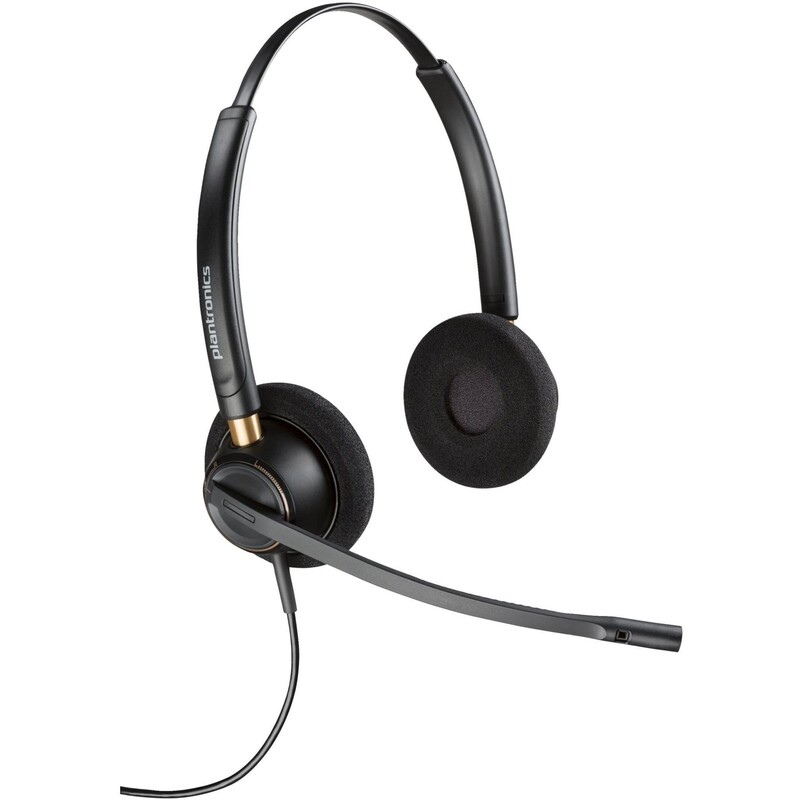 Гарнітура Poly EncorePro 520 QD Stereo Black (783P7AA)