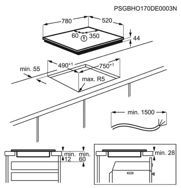 Варочная панель Electrolux EIV87675