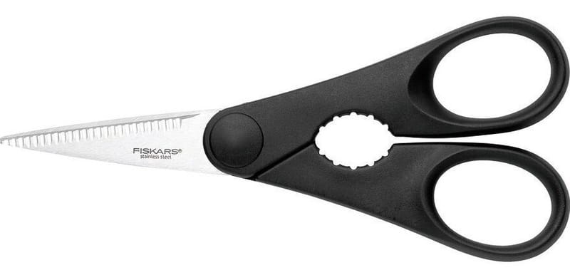 Кухонные ножницы с открывалкой Fiskars Essential 20 см (1023820)