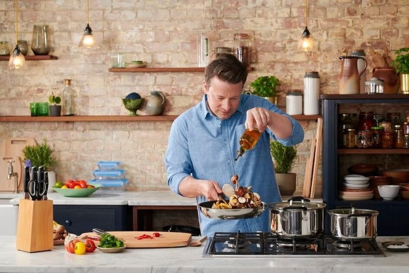 Кастрюля Tefal Jamie Oliver Home Cook 24 см 5.4 л (E3184655)