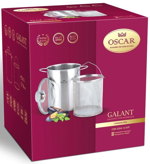 Кастрюля Oscar Galant 16 см 4.1 л (OSR-2004-16 ASP)