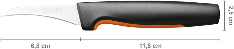 Нож для овощей изогнутый Fiskars Functional Form 8 см (1057545)