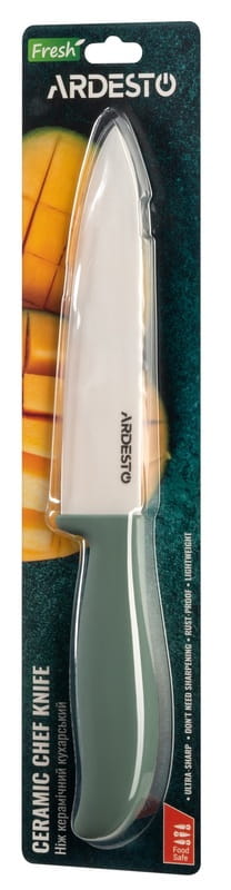 Нож поварской Ardesto Fresh Green 15 см (AR2127CZ)