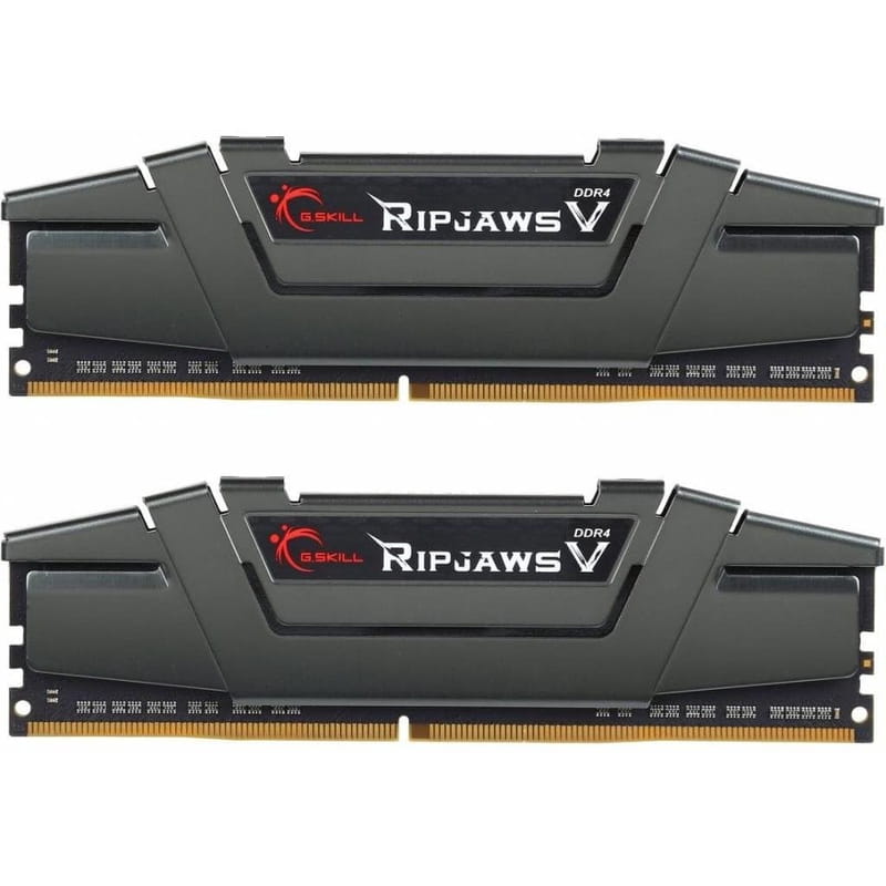 Модуль памяти DDR4 2x8GB/3200 G.Skill Ripjaws V Grey (F4-3200C16D-16GVGB)