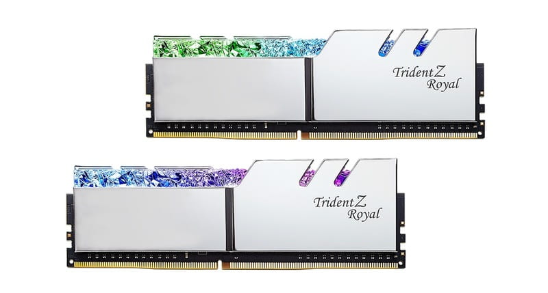 Модуль памяти DDR4 2x32GB/3600 G.Skill Trident Z Royal (F4-3600C18D-64GTRS)