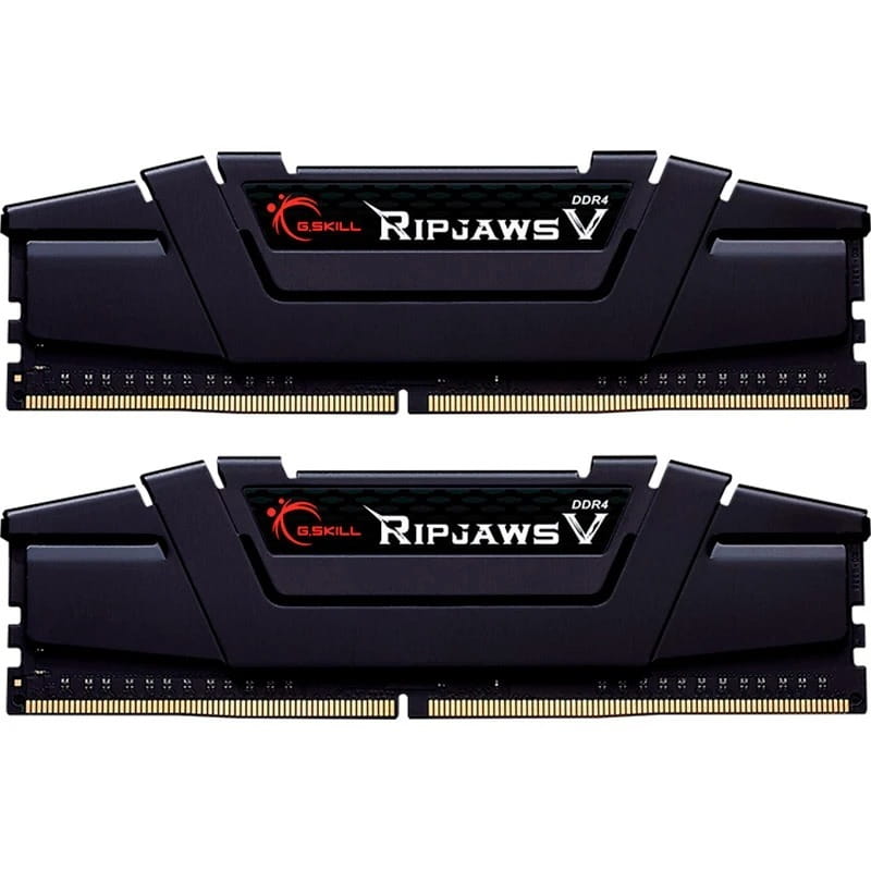 Модуль памяти DDR4 2x4GB/3200 G.Skill Ripjaws V Black (F4-3200C16D-8GVKB)