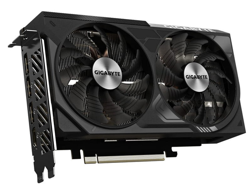 Видеокарта GF RTX 4060 Ti  8GB GDDR6 WindForce OC V2 Gigabyte (GV-N406TWF2OCV2-8GD)