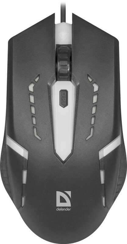 Миша Defender Hit MB-601 Black (52601)