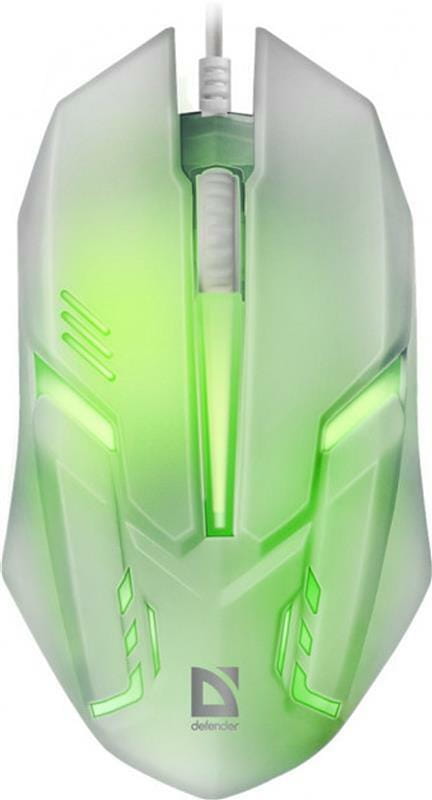 Мышь Defender Cyber MB-560L White (52561)