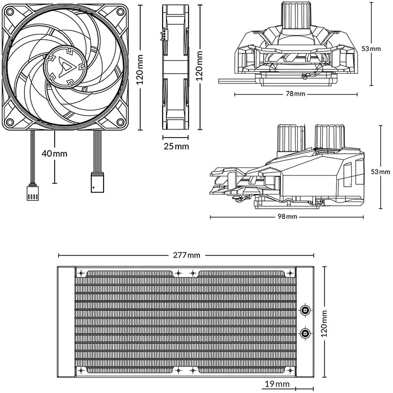 Система водяного охолодження Arctic Liquid Freezer II 240 A-RGB (ACFRE00093A)