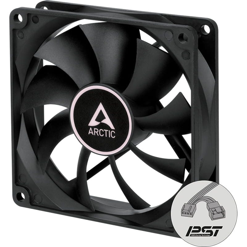 Вентилятор Arctic F9 PWM PST Black (ACFAN00214A)