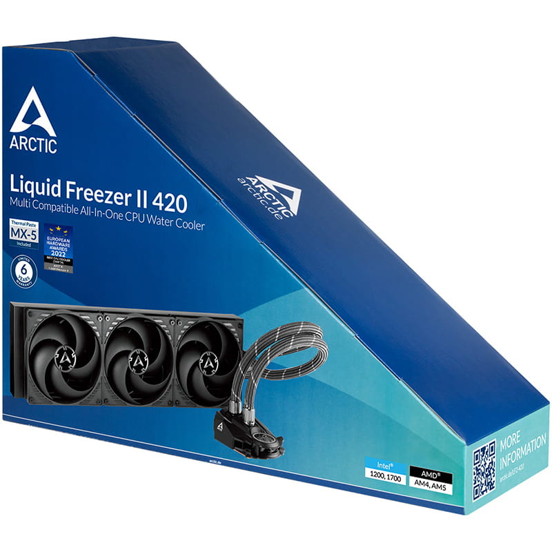 Система водяного охолодження Arctic Liquid Freezer II 420 (ACFRE00092A)