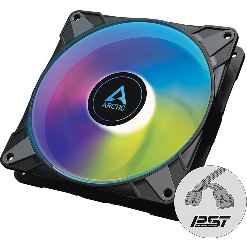 Вентилятор Arctic P14 PWM PST A-RGB Black (ACFAN00239A)