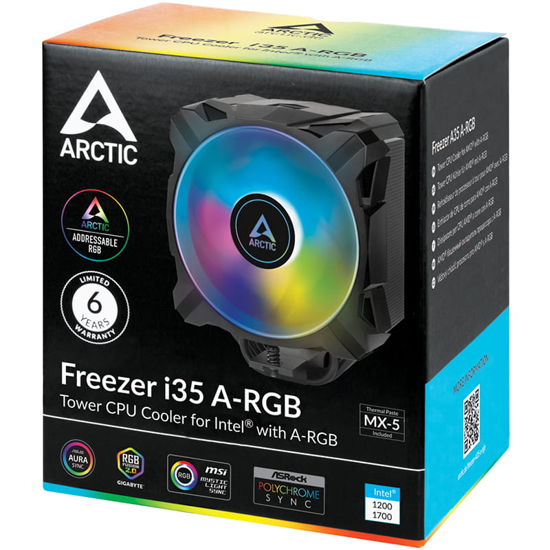 Кулер процессорный Arctic Freezer i35 A-RGB (ACFRE00104A)