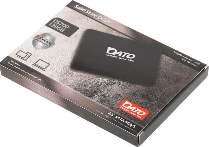 Накопитель SSD  128GB Dato DS700 2.5" SATAIII TLC (DS700SSD-128GB)