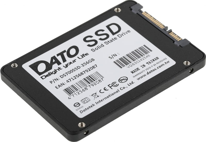 Накопитель SSD  256GB Dato DS700 2.5" SATAIII TLC (DS700SSD-256GB)