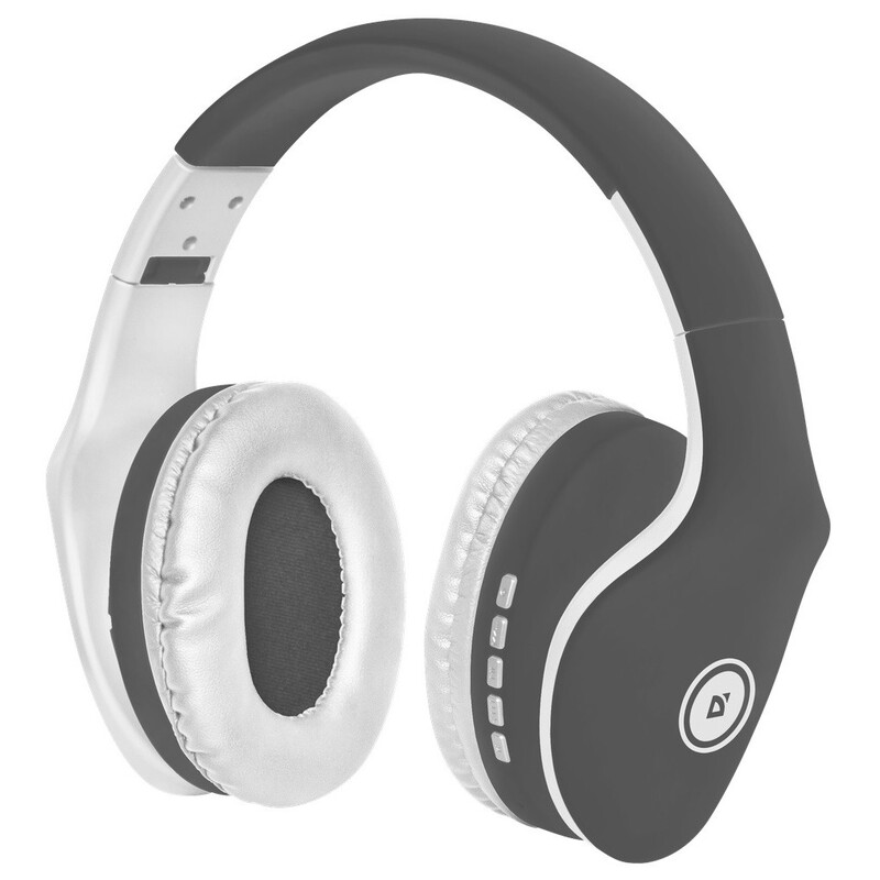 Bluetooth-гарнітура Defender FreeMotion B525 Grey/White (63527)