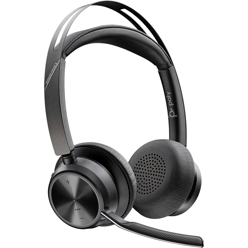 Гарнитура Poly Voyager Focus 2 Stereo Black (76U46AA)