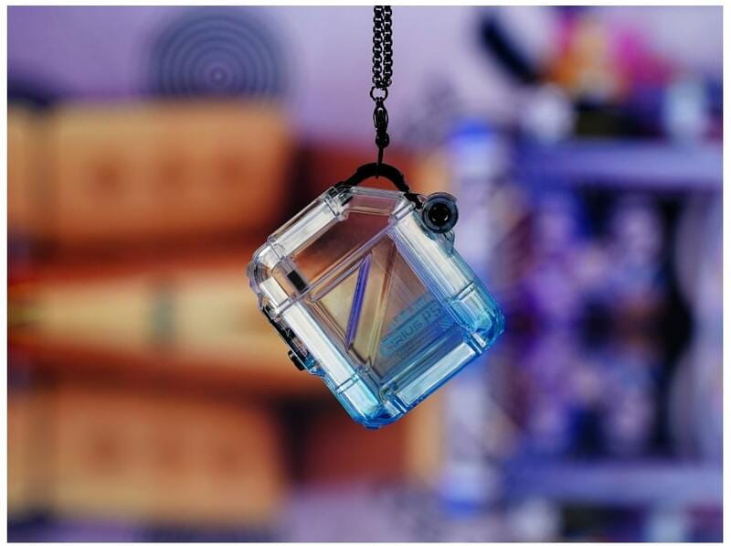 Bluetooth-гарнітура Gravastar Sirius P5 TWS Transparent Blue (GRAVASTARP5_XTAL_BLU_V2)